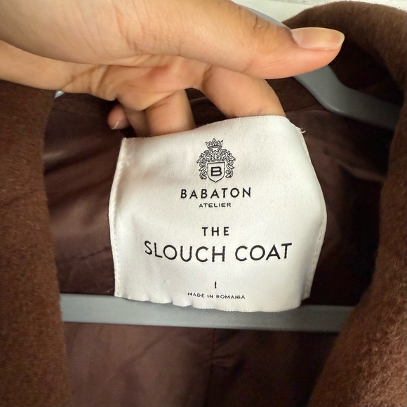 SEND OFFERS! Aritzia Babaton Slouch Mid Coat - Picture 3 of 7